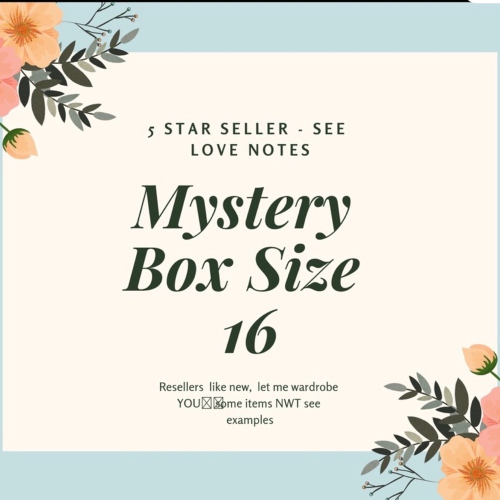 5 Piece Mystery Box Women's Outfits (Look at Pictures) Just Examples